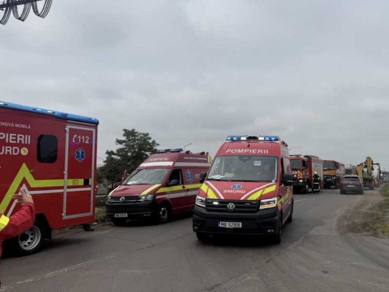 Dronă explodată la Constanța/ DSU: A fost activat Planul Roșu de Intervenție