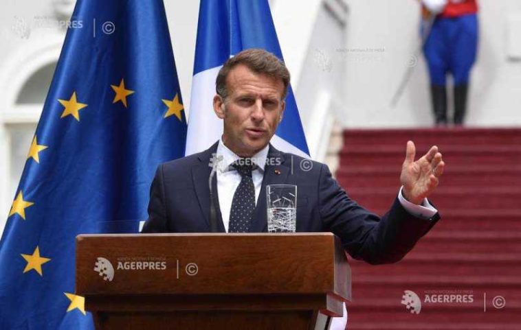 Macron: Franța își menține sprijinul militar pentru România și își adaptează postura în funcție de amenințări