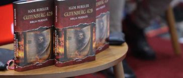 Romanul ‘Gutenberg 42 B’ de Igor Bergler – lansat la Bookfest; Bergler: Mi-a ieșit și cartea asta