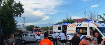 Vrancea: Patru persoane, între care un minor și o tânără însărcinată, rănite într-un accident la Gologanu