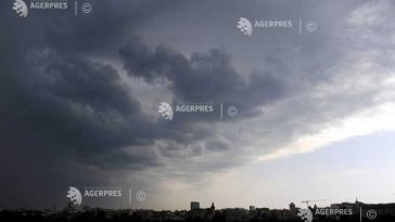 Cod galben de furtuni în București și 14 județe, pe parcursul zilei de luni