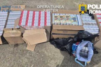 Bihor: Percheziții și flagrant în două dosare de contrabandă cu țigări, în cadrul operațiunii JUPITER