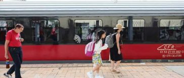 Trenurile de călători nu vor avea oprire în stația Costinești Tabără, în perioada 13 – 30 iunie