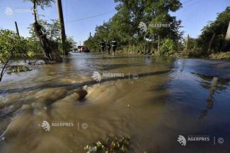 Cod portocaliu de inundații pe râul Simila în județul Vaslui, până la ora 12:00