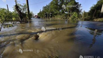 Cod portocaliu de inundații pe râul Simila în județul Vaslui, până la ora 12:00