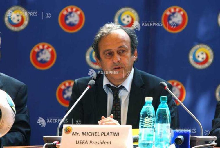 Fotbal: Michel Platini l-a dat în judecată pe președintele FIFA pentru denunț calomnios