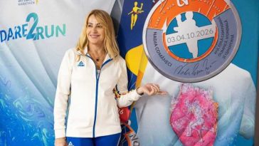 #AnulNadia Nadia Comăneci a devenit ambasadoarea UVT Liberty Marathon din Timișoara