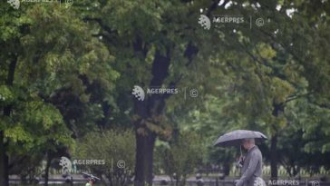 Cod galben de averse torențiale și vijelii în Vâlcea, Argeș, Dâmbovița, Prahova și zona de munte a județelor Buzău și Vrancea