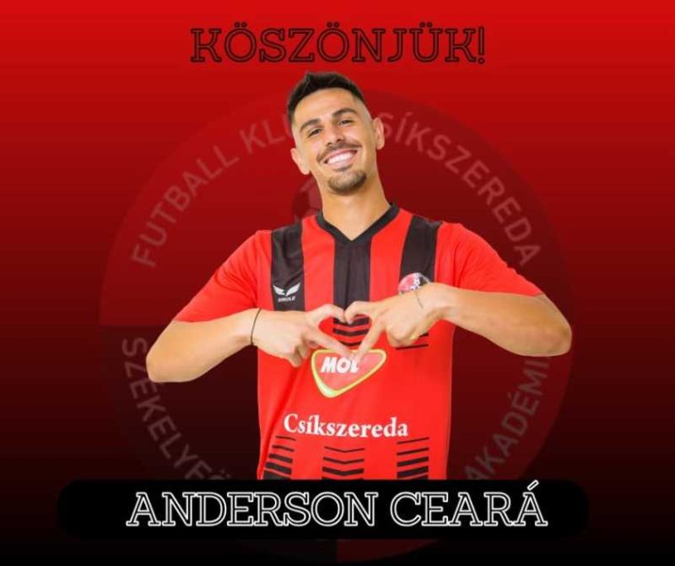 Fotbal: FK Csikszereda a ajuns la un acord pentru transferul lui Anderson Ceara la FCSB