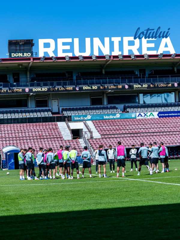 Fotbal: CFR Cluj va disputa patru meciuri amicale în stagiul din Slovenia