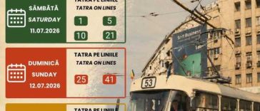 Tramvaiele Tatra vor fi retrase din circulație, după 53 de ani