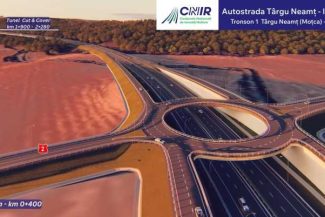 CNIR a emis ordinul de începere pentru proiectarea a 45 km din Autostrada Unirii A8