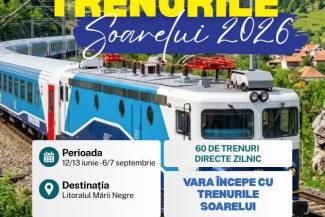 Trenurile Soarelui 2026 au intrat în circulație; restricții temporare în stația Costinești Tabără