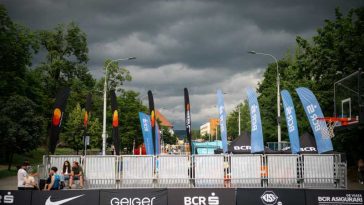 Sibiu: Show-ul acrobaților cu 15 recorduri Guinness, anulat din cauza ploii la Sport Arena Streetball