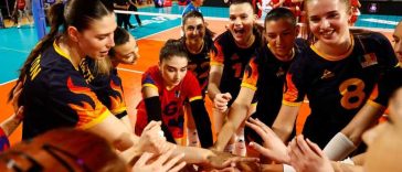 Volei feminin: Victorie facilă pentru România în Liga Europeană, 3-0 cu Albania