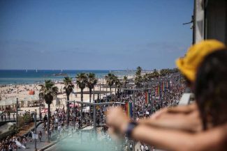 100.000 de oameni au participat la Parada Gay din Tel Aviv, organizată după o pauză de doi ani