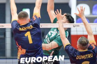 Volei masculin: România a câștigat fără probleme cu Azerbaidjanul, în Liga Europeană