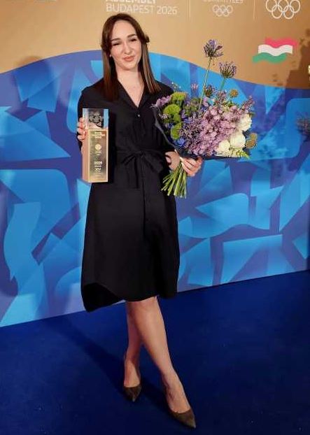 Amalia Covaliu, câștigătoarea Premiului Nurowski pentru cea mai bună tânără sportivă din Europa (GALERIE FOTO)