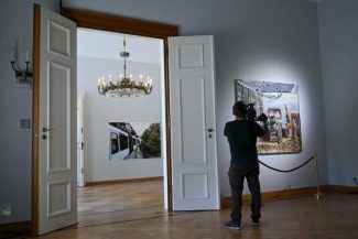 Expoziție de artă deschisă la palatul prezidențial din Berlin