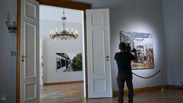 Expoziție de artă deschisă la palatul prezidențial din Berlin