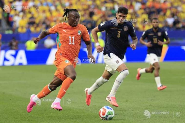 Fotbal – CM 2026: Victorie dramatică pentru Cote d’Ivoire cu Ecuador (1-0)