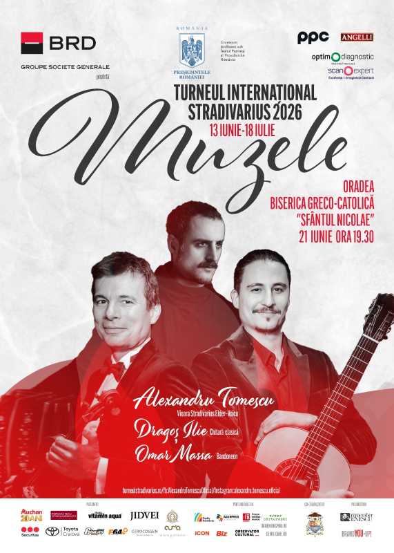 Bihor: Concert din Turneul Stradivarius, în Catedrala greco-catolică ”Sfântul Nicolae” din Oradea