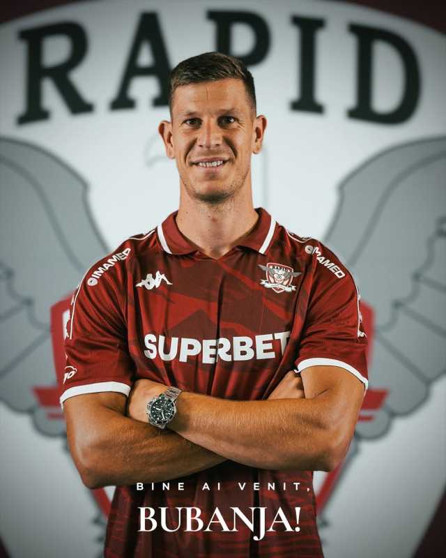 Fotbal: Mijlocașul muntenegrean Vladan Bubanja va evolua la FC Rapid