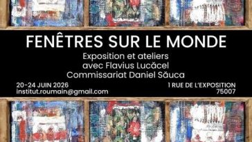 Ziua Iei, marcată la Paris printr-o expoziție și ateliere de creație susținute de artistul Flavius Lucăcel