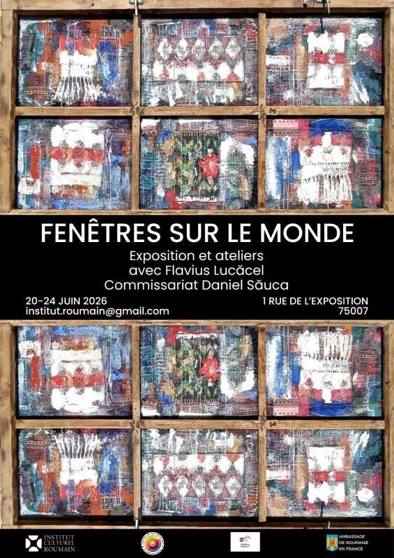 Ziua Iei, marcată la Paris printr-o expoziție și ateliere de creație susținute de artistul Flavius Lucăcel
