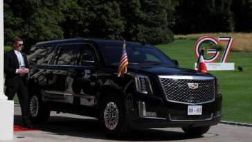 Trump a sosit la summitul G7 din Franța