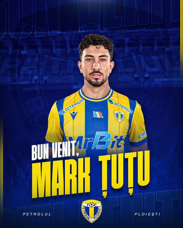Fotbal: Fundașul Mark Țuțu va evolua la Petrolul Ploiești