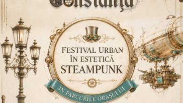 Constanța: Festival Urban în Estetică Steampunk în parcurile orașului, cu proiecții de film și spectacole de teatru