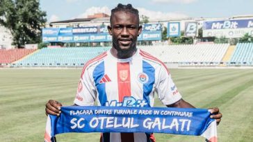 Fotbal: Oțelul Galați l-a achiziționat pe fundașul Habib Sylla