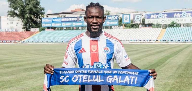 Fotbal: Oțelul Galați l-a achiziționat pe fundașul Habib Sylla