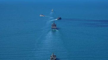 Constanța: Forțele Navale Române participă la MCM BLACK SEA pentru asigurarea securității în Marea Neagră