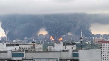 #Ucraina atacă din nou o rafinărie din Moscova