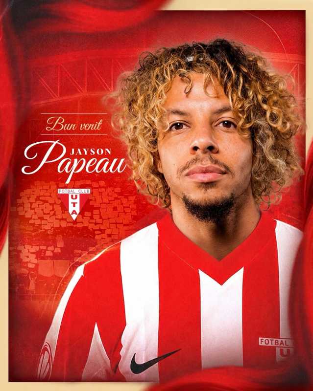 Fotbal: Mijlocașul ofensiv Jayson Papeau va evolua la UTA