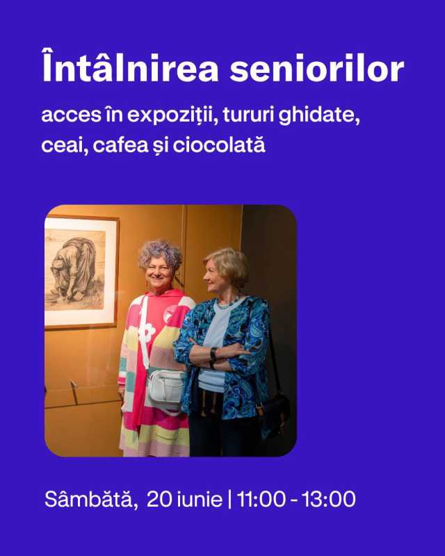 Sector 1: Tur ghidat gratuit pentru persoanele de peste 55 de ani, sâmbătă, la Art Safari New Museum