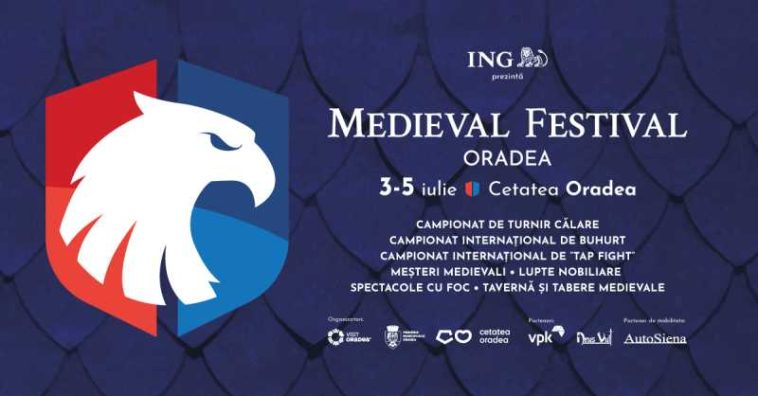 Bihor: Festivalul Medieval Oradea revine în Cetate, între 3 și 5 iulie