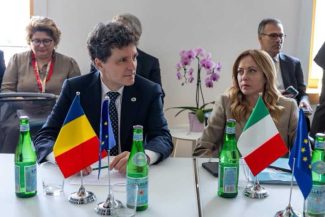 Nicușor Dan și Giorgia Meloni au organizat prima reuniune de coordonare a grupului ‘Prietenii Coeziunii’ la nivel de lideri (GALERIE FOTO)