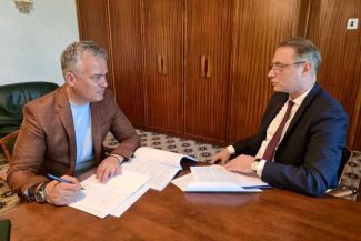 Adrian Veștea, întâlnire cu Luca Niculescu: Am lucrat pe varianta finală a programului de guvernare