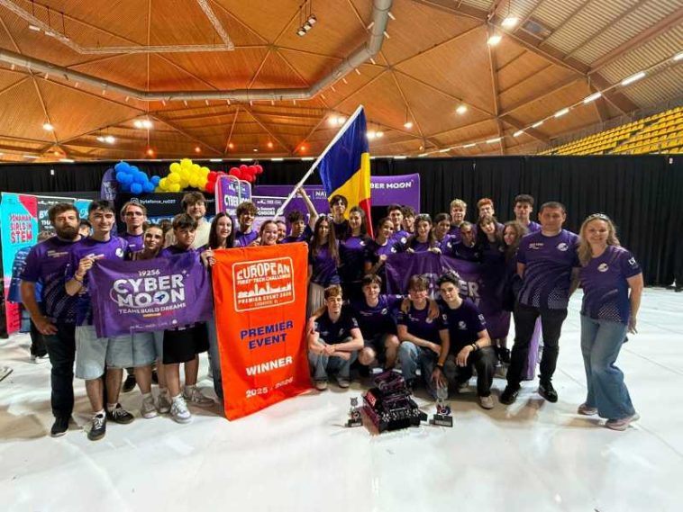 VIDEO Timiș: Echipa Cybermoon a câștigat campionatul european de robotică FIRST Tech Challenge