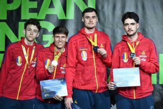 Scrimă: Echipa masculină de sabie a României, medaliată cu argint la Europene