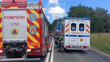 UPDATE Sibiu: O femeie a murit în urma accidentului rutier dintre Veştem şi Bradu