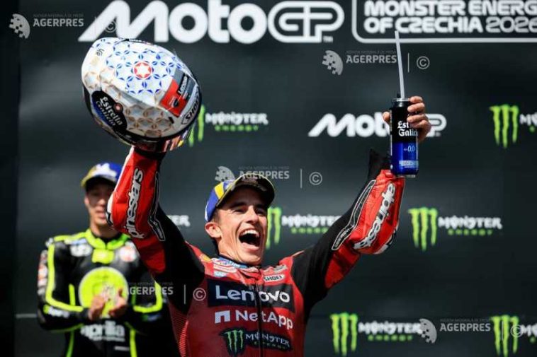 MotoGP: Spaniolul Marc Marquez (Ducati), învingător în MP al Cehiei