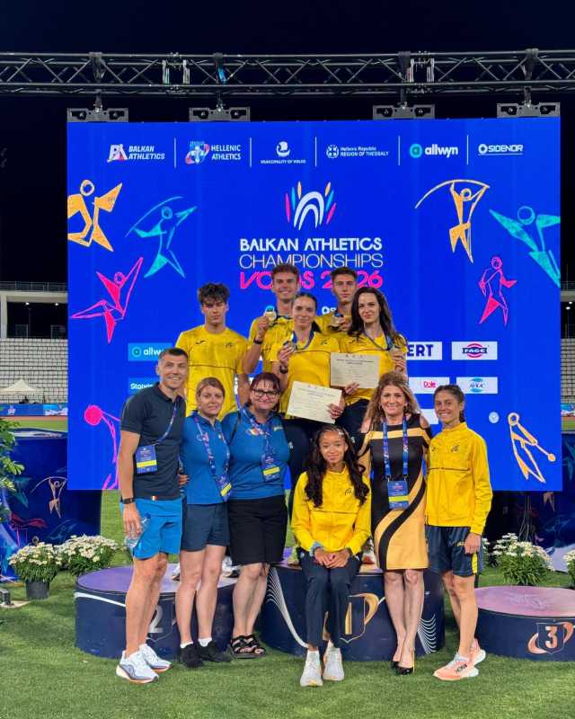 Atletism: România a cucerit opt medalii la Campionatele Balcanice de la Volos