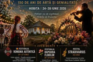 Brâncuși150/Gorj: Zeci de mii de persoane, așteptate la Hobița la un amplu complex de evenimente dedicate marelui sculptor