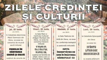 Hunedoara: Episcopia organizează Zilele Credinței și Culturii la Deva