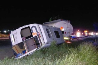 Neamț: Opt persoane – rănite în urma coliziunii dintre un microbuz, o autoutilitară și o autocisternă la Săbăoani