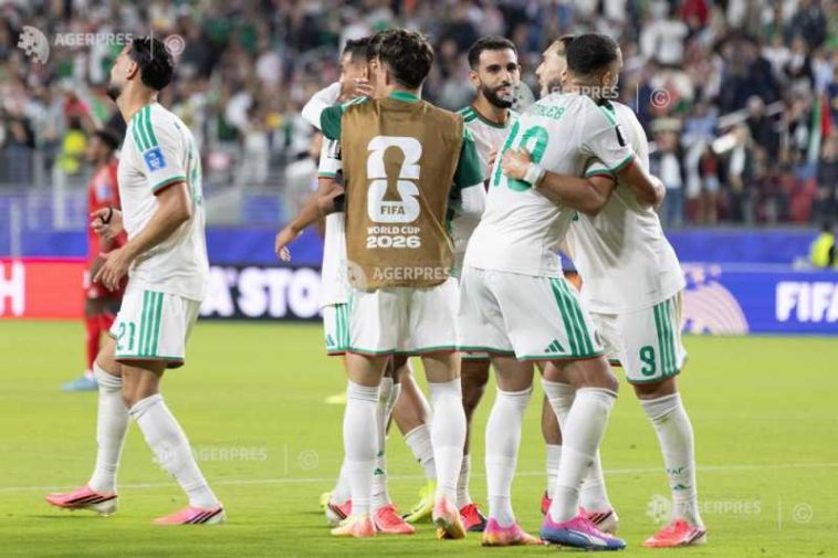 Fotbal – CM 2026: Algeria a învins Iordania cu 2-1 și speră la șaisprezecimi